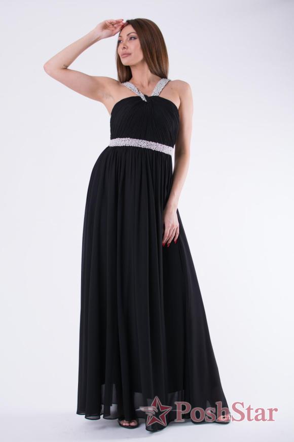 „EVA &amp; LOLA DRESS ROYAL BLACK“ 58002-1