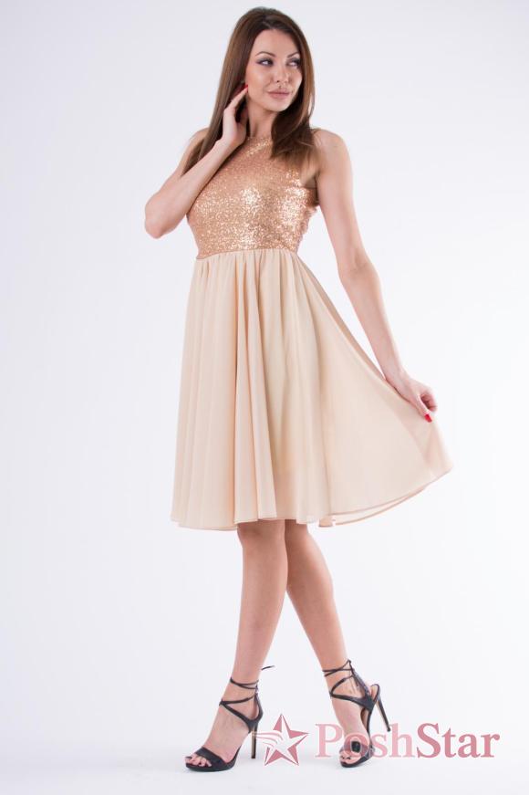 „EVA &amp; LOLA DRESS GOLD 58006-2“