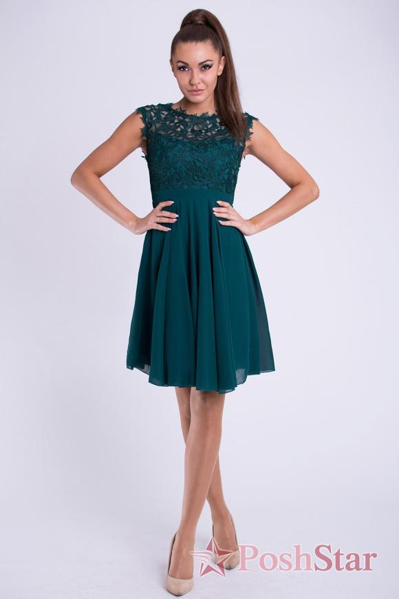 Suknelė 26012-1 (Žalia)