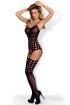 OBSESSIVE G310 BODYSTOCKING JUODAS PAMATYTAS 50005-9