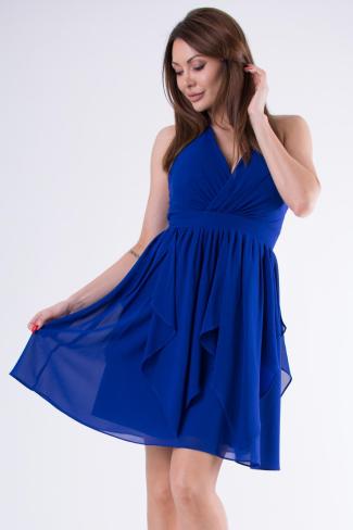 EVA &amp; LOLA DRESS ROYAL BLUE 58005-2