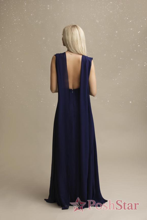 SENAT subtilus suknelė tamsiai mėlyna 67002-1