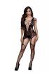 BACI BODYSTOCKING JUODAS PAMATYTAS 50008-4