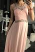 EVA &amp; LOLA DRESS pudra rožinė 44003-1