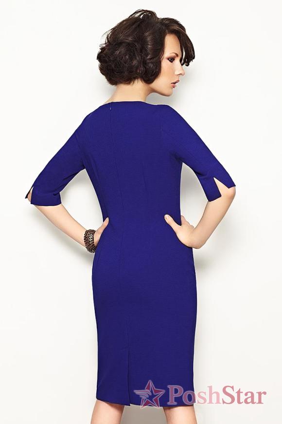 Asimetriška suknelė „Ingė“ (Mėlyna)