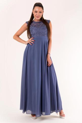 EVA &amp; LOLA DRESS BLUE 60005-7