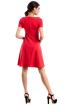 Klasikinė suknelė Milena (Raudona) 42 (XL)