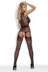 ĮVERTINIMAS F217 BODYSTOCKING JUODAS PAMATYTAS 50005-13