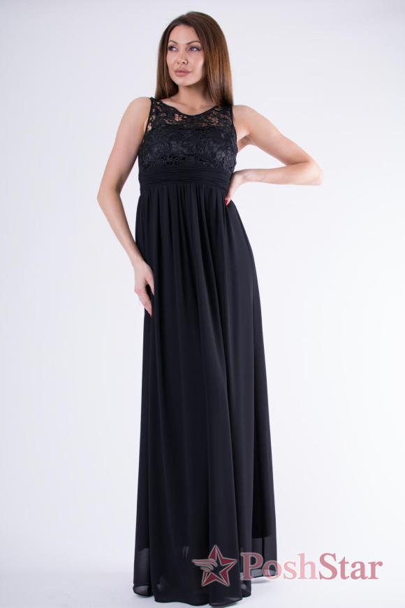 EVA &amp; LOLA DRESS ROYAL BLACK 58001-4