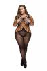 BACI BODYSTOCKING JUODAS PAMATAS 50008-35