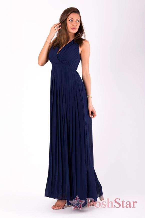 EVA &amp; LOLA DRESS NAVY BLUE 51002-2