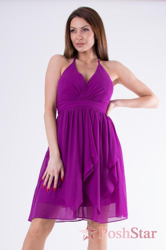 EVA &amp; LOLA DRESS intensyviai violetinė 58005-1