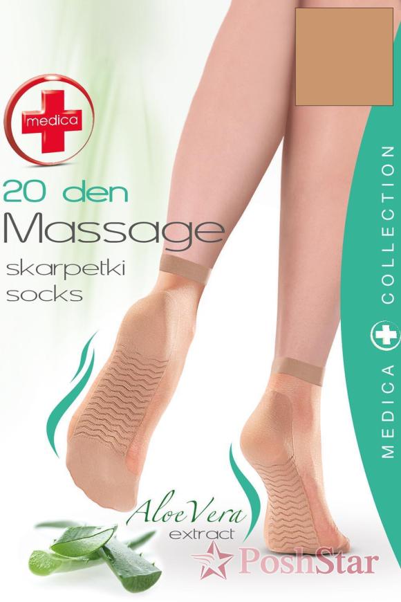 Kojinės Gabriella Medica 20 Massage code 623 (Kūno)