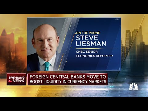 Foreign central banks move to boost liquidity in currency markets