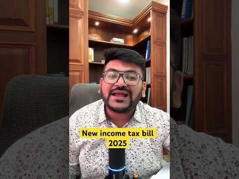 New income tax bill 2025 and changes