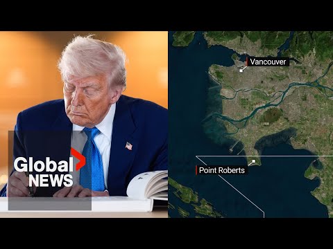 Businesses at the US-Canada border hammered by Trump tariffs and rhetoric