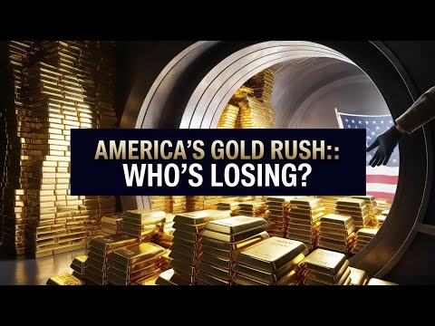 America’s Gold Rush: How Tariffs Are Reshaping Global Bullion Markets! Trump! America!