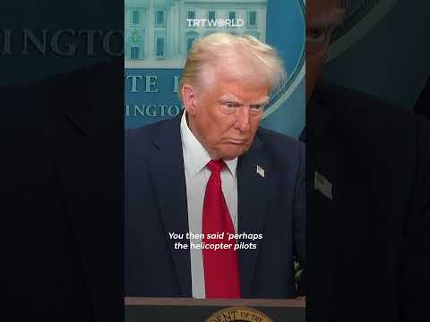 Trump blames diversity hires for deadly DC midair collision