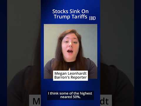 📉 Stocks plunge on Trump tariff news—what happens next? Watch now! #StockMarket #Investing