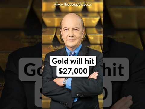 Gold will hit $27,000 - James Rickards #gold #preciousmetals #investing #finance #stockmarket