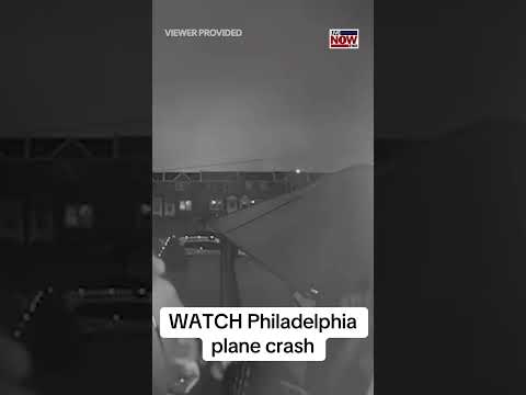 BREAKING watch plane crash in Philadelphia