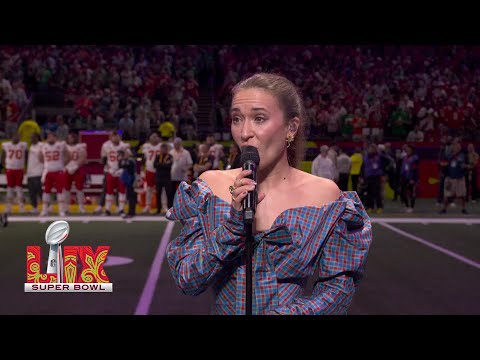 Trombone Shorty &amp; Lauren Daigle Perform America the Beautiful at Super Bowl LIX