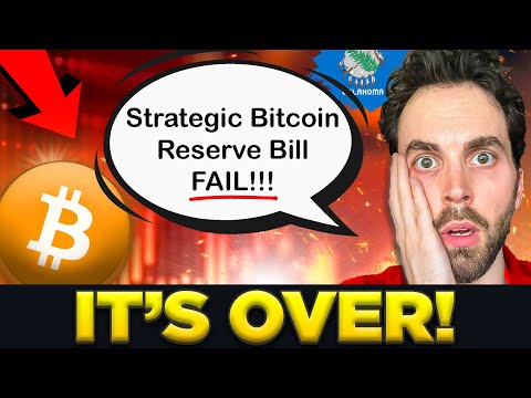 IT&#039;S OVER: Strategic Bitcoin Reserve Bill FAILS in Senate Committee