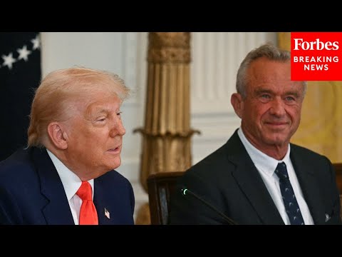 BREAKING NEWS: President Trump Holds &#039;Make America Healthy Again&#039; Commission Event With RFK Jr.