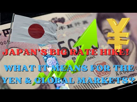 Japan’s Big Rate Hike! What It Means for the Yen &amp; Global Markets 🚨