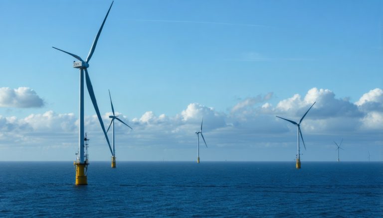 Storbritannien satser stort på havvind midt i det globale energispil. 